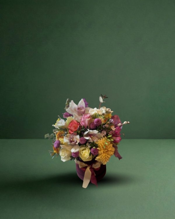 Kutuda Karışık Çiçek Aranjmanı