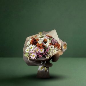 Adsız tasarım (19) Karışık Renkli Papatya Buketi