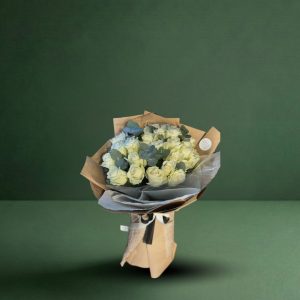 Adsız tasarım (9) Beyaz Gül Buketi